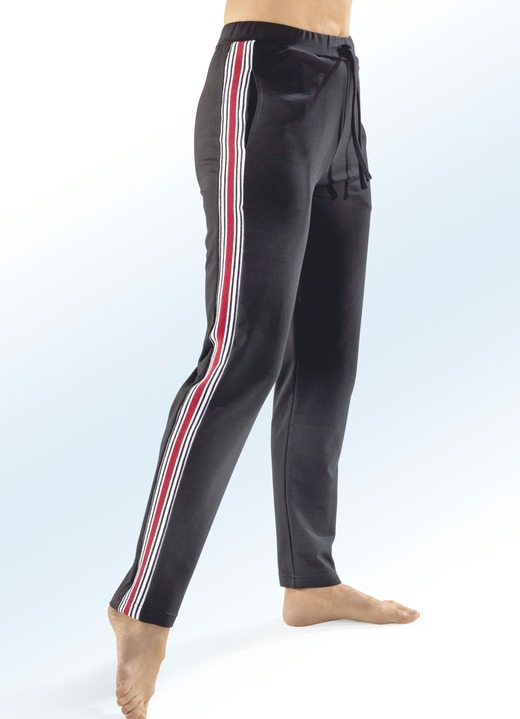 Freizeithosen - Hose in gerader Form, in Größe 018 bis 054, in Farbe MARINE Ansicht 2