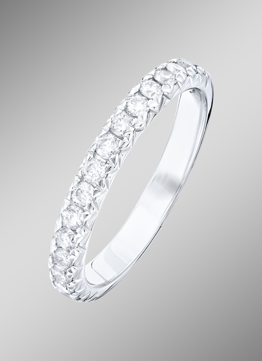 Ringe - Memoire-Brillantring in verschiedenen Karatgewichten Ansicht 5 Ringe - Memoire-Brillantring in verschiedenen Karatgewichten, in Größe 160 bis 220, in Farbe  Ansicht 5