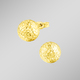 Ohrschmuck - Diamantierte Ohrstecker – Ansicht 1 Ohrschmuck - Diamantierte Ohrstecker, in Farbe , in Ausführung ø 4,0 mm – Ansicht 1