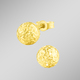 Ohrschmuck - Diamantierte Ohrstecker – Ansicht 2 Ohrschmuck - Diamantierte Ohrstecker, in Farbe , in Ausführung ø 4,0 mm – Ansicht 2