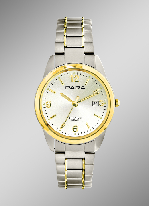 Partneruhren - Klassische Partneruhren der Marke Para, in Farbe , in Ausführung Damenuhr Ansicht 3