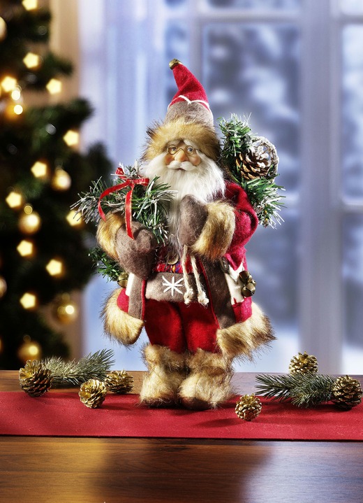Weihnachten - Weihnachtsmann, in Farbe ROT