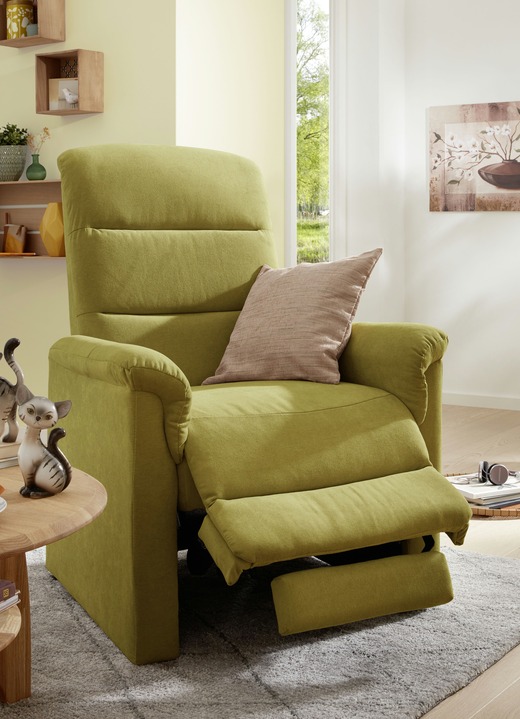 TV-Sessel / Relax-Sessel - Relax-Sessel mit doppelter Federung, in Farbe HELLGRAU Ansicht 3