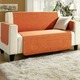 Sessel- & Sofaüberwürfe - Sessel-,Couch- und Armlehnenschoner mit Bandeinfassung – Farbe ORANGE – Ansicht 5 Sessel- & Sofaüberwürfe - Sessel-,Couch- und Armlehnenschoner mit Bandeinfassung, in Größe 101 (Sesselschoner, 50x150 cm) bis 865 (2 Armlehnenschoner, 50x 70 cm), in Farbe TANNE – Farbe ORANGE – Ansicht 5
