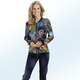 - Blusenjacke mit farbbrillantem Druck – Farbe ROYALBLAU-BUNT – Ansicht 2 - Blusenjacke mit farbbrillantem Druck, in Größe 036 bis 052, in Farbe ROYALBLAU-BUNT – Farbe ROYALBLAU-BUNT – Ansicht 2
