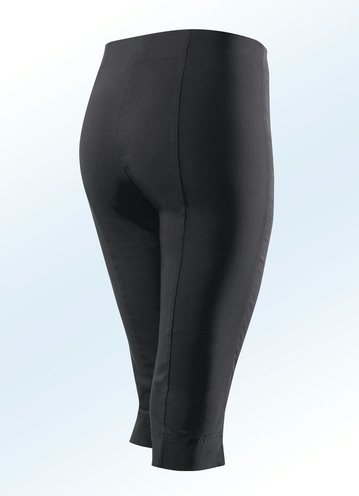 Hosen - Bermudas mit angeschnittenem Bund, in Größe 034 bis 052, in Farbe KIESEL Ansicht 5