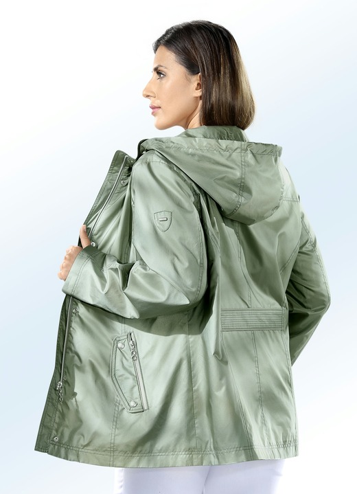 Jacken & Mäntel - Jacke mit abnehmbarer Kapuze Ansicht 3 Jacken & Mäntel - Jacke mit abnehmbarer Kapuze, in Größe 040 bis 060, in Farbe SCHWARZ Ansicht 3
