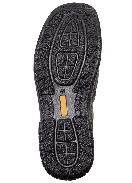 Slipper & Schnürschuhe - GINO GALANTE, klassische Herren-Schnürschuhe, mit herausnehmbarem Fußbett, in Größe 040 bis 047, in Farbe SCHWARZ Ansicht 8