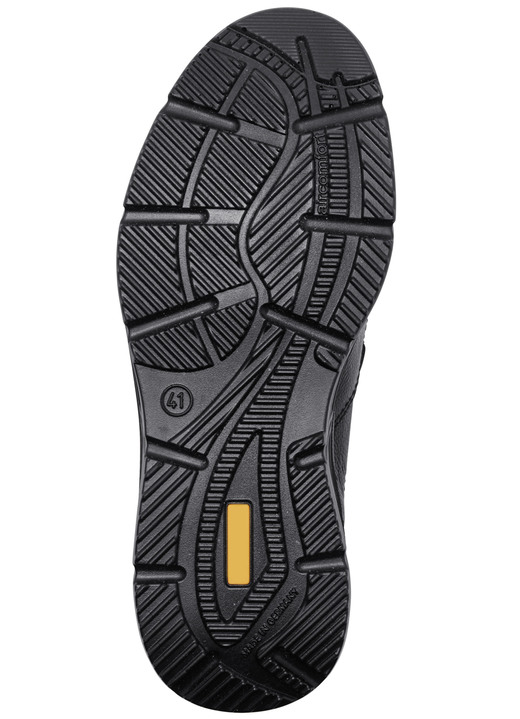 Slipper & Schnürschuhe - GINO GALANTE, bequeme Herren-Slipper, Weite K, mit herausnehmbarem Fußbett, in Größe 039 bis 046, in Farbe SCHWARZ Ansicht 4