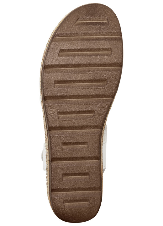 Sandaletten & Pantoletten - Andrea Conti Stegspangen-Sandale aus Rind-Nappaleder Ansicht 7 Sandaletten & Pantoletten - Andrea Conti Stegspangen-Sandale aus Rind-Nappaleder, in Größe 036 bis 042, in Farbe JEANS Ansicht 7