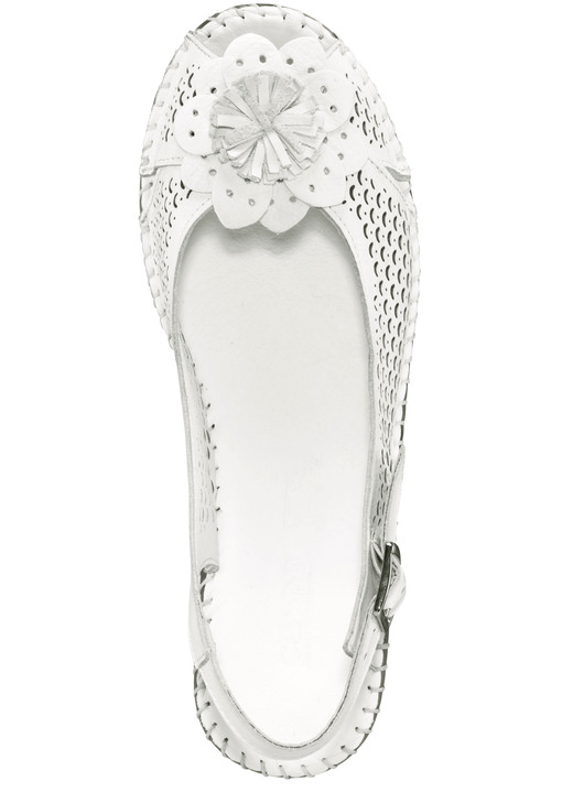 Sandaletten & Pantoletten - Gemini, sommerliche Damen-Sandaletten, Weite G, mit Gummizug Ansicht 6 Sandaletten & Pantoletten - Gemini, sommerliche Damen-Sandaletten, Weite G, mit Gummizug, in Größe 036 bis 042, in Farbe JEANS Ansicht 6