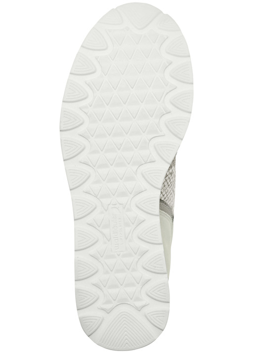 Slipper & Schnürschuhe - Waldläufer, bequeme Damen-Schnürschuhe, Weite H, mit herausnehmbarem Fußbett, in Größe 4 1/2 bis 9, in Farbe BLEU-MATTSILBER Ansicht 17