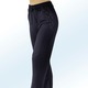 Freizeithosen - Hose mit Nietenzier – Farbe MARINE – Ansicht 2 Freizeithosen - Hose mit Nietenzier, in Größe 018 bis 054, in Farbe SCHWARZ – Farbe MARINE – Ansicht 2
