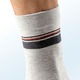 Strümpfe - Fünferpack Socken, Schaft und Bund extra weit, in Größe 001 (Schuhgrösse 39-42) bis 003 (Schuhgrösse 47-50), in Farbe 2X HELLGRAU, 3X ANTHRAZIT – Farbe 2X HELLGRAU, 3X ANTHRAZIT – Ansicht 1
