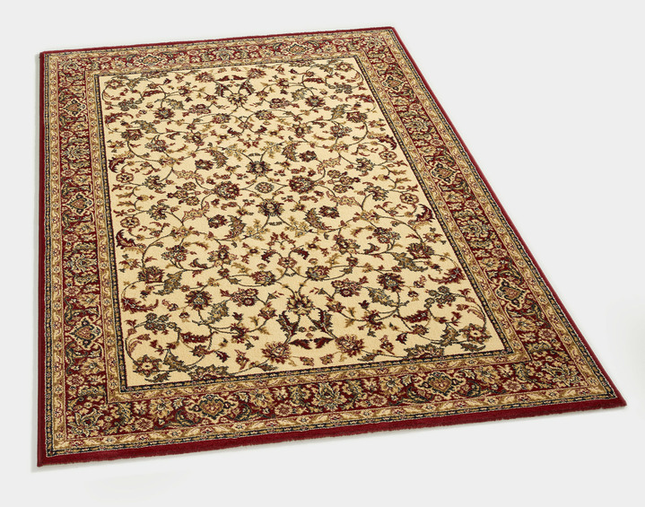 Teppiche - Brücken und Teppiche mit besonders hoher Flordichte, in Größe 111 (Brücke, 60x110 cm) bis 252 (Teppich, 165x230 cm), in Farbe ROT GEMUSTERT Ansicht 3