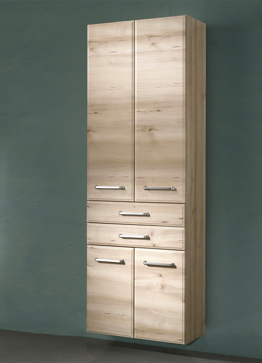 Badezimmermöbel - Hochwertiges Badmöbel Programm in modernem Design Ansicht 2 Badezimmermöbel - Hochwertiges Badmöbel Programm in modernem Design, in Farbe BUCHE ICONIC, in Ausführung Hängeschrank Ansicht 2