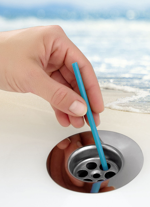 Reinigungshelfer & Reinigungsmittel - Abflussreiniger-Sticks – halten Ihre Abflüsse frei von Ablagerungen und üblen Gerüchen, in Farbe BLAU, in Ausführung Meeresbrise Abflussreiniger-Sticks Ansicht 2