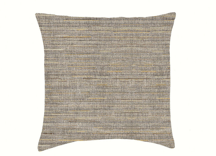 - Hochwertig verarbeitete Kissenbezüge, in Größe 105 (40x40 cm) bis 110 (50x50 cm), in Farbe GRAU Ansicht 1