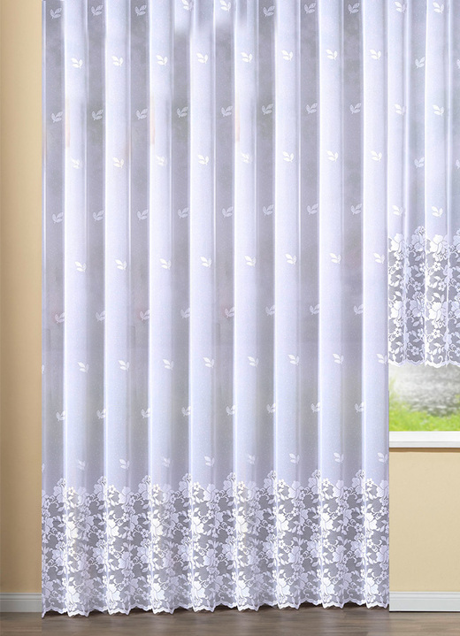 Klassisch - Herrlicher Langstore mit Automatikfaltenband Ansicht 3 Klassisch - Herrlicher Langstore mit Automatikfaltenband, in Größe 236 (H225xB300 cm) bis 298 (H245xB600 cm), in Farbe WEISS Ansicht 3