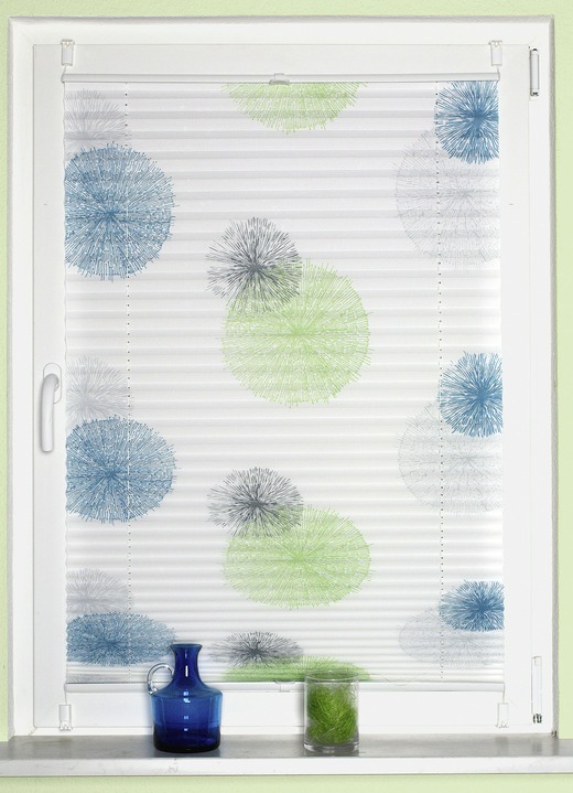 Gardinen - Plissee-Rollos ohne Bohren und Schrauben Ansicht 6 Gardinen - Plissee-Rollos ohne Bohren und Schrauben, in Größe 826 (H130xB40 cm) bis 850 (H210xB 70 cm), in Farbe GRAU-STEINGRAU Ansicht 6