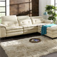 Polsterecken - Polsterecke mit verstellbarer Kopfstütze und Ottomane – Farbe BEIGE Polsterecken - Polsterecke mit verstellbarer Kopfstütze und Ottomane, in Farbe BEIGE, in Ausführung mit manuell verstellbarer Kopfstütze