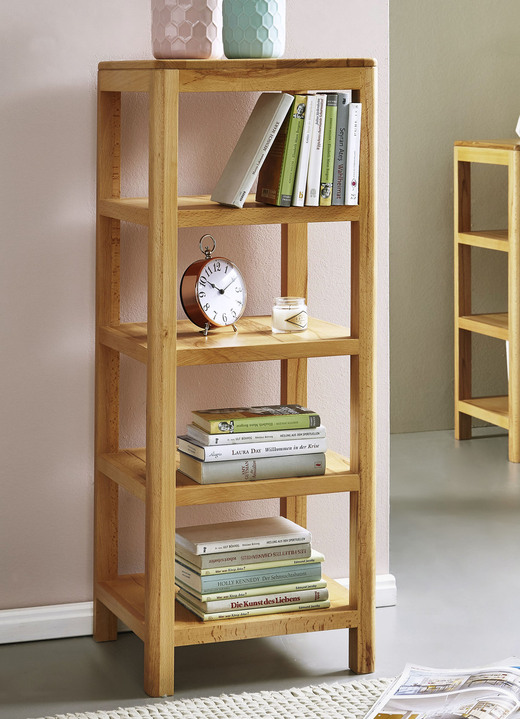 Möbel - Massivholz Regale, in Farbe KERNBUCHE, in Ausführung klein Ansicht 4