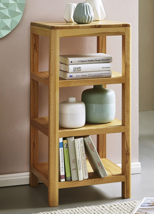 Möbel - Massivholz Regale, in Farbe KERNBUCHE, in Ausführung klein Ansicht 3