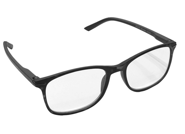 Praktische Hilfsmittel - Vergrößerungsbrille 2-in-1, mit selbsttönenden Gläsern, in Farbe SCHWARZ Ansicht 1