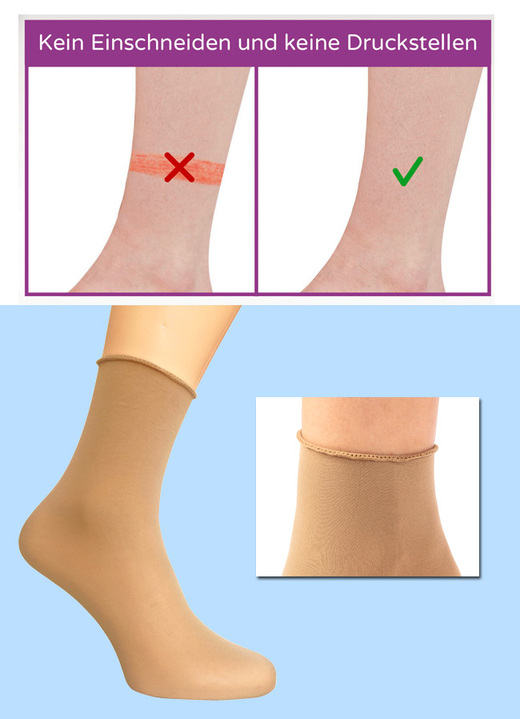 Strümpfe & Strumpfhosen - Lollipop-Socken, 6er-Pack, in Farbe HAUT Ansicht 1