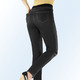 Hosen in Schlupfform - Power-Stretch-Jeans in Schlupfform – Farbe SCHWARZ – Ansicht 2 Hosen in Schlupfform - Power-Stretch-Jeans in Schlupfform, in Größe 018 bis 092, in Farbe JEANSBLAU – Farbe SCHWARZ – Ansicht 2