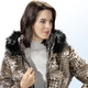 Jacken & Mäntel - Jacke mit außergewöhnlichem Dessin – Farbe CAMEL-BUNT – Ansicht 2 Jacken & Mäntel - Jacke mit außergewöhnlichem Dessin, in Größe 036 bis 054, in Farbe CAMEL-BUNT – Farbe CAMEL-BUNT – Ansicht 2