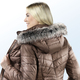 - Jacke mit abnehmbarem Kunstpelz-Besatz, in Größe 036 bis 054, in Farbe SCHOKOBRAUN – Farbe SCHOKOBRAUN – Ansicht 2