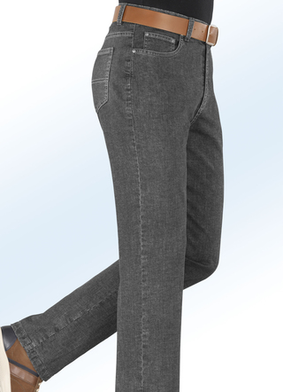 Thermojeans mit Seitentaschen in 2 Farben