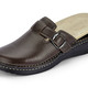 Hausschuhe - Mubb, bequeme Herren-Clogs, Weite H, mit herausnehmbarem Fußbett – Farbe MOKKA – Ansicht 2 Hausschuhe - Mubb, bequeme Herren-Clogs, Weite H, mit herausnehmbarem Fußbett, in Größe 040 bis 046, in Farbe SCHWARZ – Farbe MOKKA – Ansicht 2