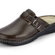 Hausschuhe - Mubb, bequeme Herren-Clogs, Weite H, mit herausnehmbarem Fußbett – Farbe MOKKA – Ansicht 1 Hausschuhe - Mubb, bequeme Herren-Clogs, Weite H, mit herausnehmbarem Fußbett, in Größe 040 bis 046, in Farbe SCHWARZ – Farbe MOKKA – Ansicht 1