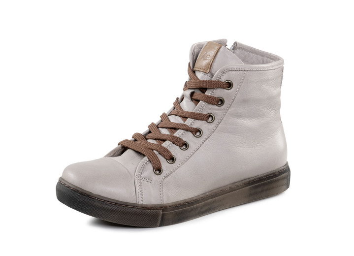 Stiefel & Stiefeletten - Andrea Conti, klassiche Damen-Stiefeletten, Winterschuhe, mit herausnehmbarem Fußbett, in Größe 036 bis 042, in Farbe KIESEL Ansicht 1