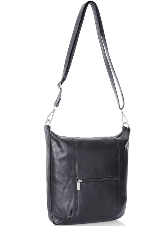 Taschen - Laurina, Tasche, Damen, mit verstellbarem Umhängeriemen, in Farbe SCHWARZ Ansicht 1
