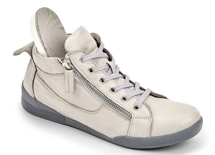 Stiefel & Stiefeletten - Andrea Conti, sportive Damen-Boots, mit herausnehmbarem Fußbett Ansicht 11 Stiefel & Stiefeletten - Andrea Conti, sportive Damen-Boots, mit herausnehmbarem Fußbett, in Größe 036 bis 042, in Farbe COGNAC Ansicht 11