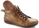 Stiefel & Stiefeletten - Andrea Conti, sportive Damen-Boots, mit herausnehmbarem Fußbett – Farbe COGNAC – Ansicht 2 Stiefel & Stiefeletten - Andrea Conti, sportive Damen-Boots, mit herausnehmbarem Fußbett, in Größe 036 bis 042, in Farbe JEANS – Farbe COGNAC – Ansicht 2