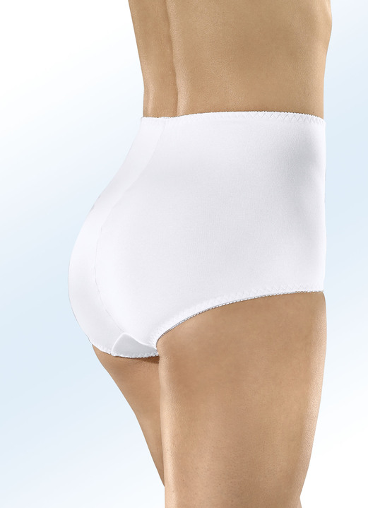 Miederhosen - Sanft formende Sassa Miederhose, in Größe 075 bis 100, in Farbe WEISS Ansicht 2