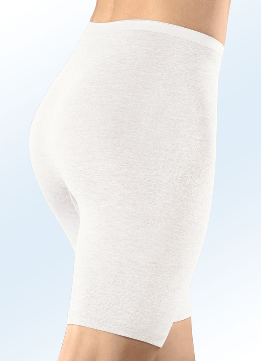 Schlüpfer - Sylvia Speidel Zweierpack Longpants mit Viskose Ansicht 10 Schlüpfer - Sylvia Speidel Zweierpack Longpants mit Viskose, in Größe 038 bis 048, in Farbe 2X FLIEDER MELIERT Ansicht 10