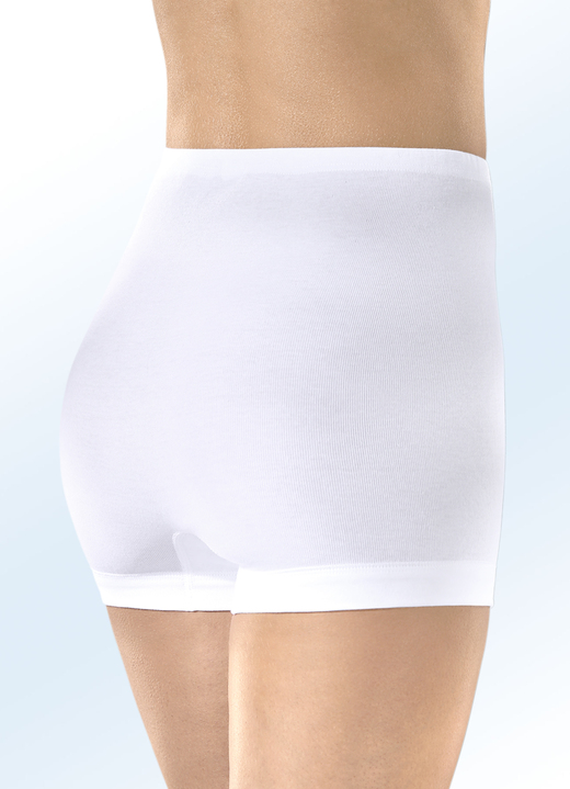 Schlüpfer - Speidel Viererpack Schlüpfer aus BIO-Baumwolle, in Größe 040 bis 054, in Farbe WEISS Ansicht 2