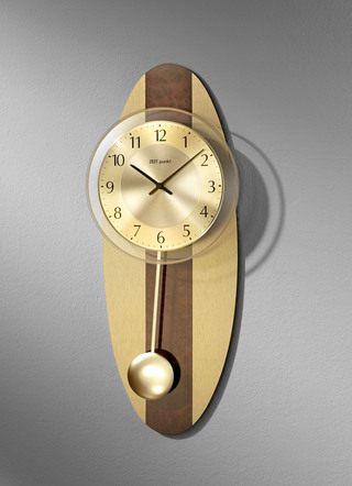 Wanduhr mit Funkuhrwerk