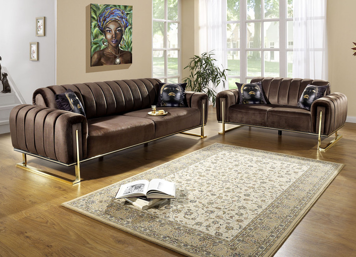 Sessel - Frei im Raum aufstellbare Polstermöbel mit stabilem Metallgestell, in Farbe BORDEAUX, in Ausführung Sessel Ansicht 8