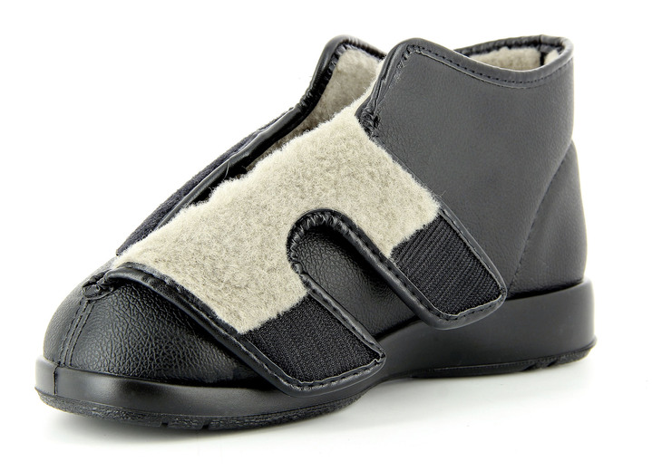 Stiefel & Stiefeletten - Florett Klettschuh für Damen und Herren, in Größe 037 bis 047, in Farbe SCHWARZ, in Ausführung Innenfutter 100% Baumwolle Ansicht 4