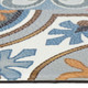 Modern - Strapazierfähiger Küchenläufer und -teppich im Fliesen-Design – Farbe BLAU-GRAU – Ansicht 4 Modern - Strapazierfähiger Küchenläufer und -teppich im Fliesen-Design, in Größe 110 (Küchenläufer, 50 x 150 cm) bis 164 (Küchenteppich, 120 x 170 cm), in Farbe GRAU – Farbe BLAU-GRAU – Ansicht 4