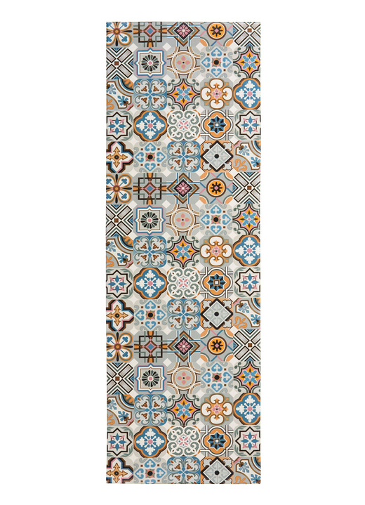 Modern - Strapazierfähiger Küchenläufer und -teppich im Fliesen-Design Ansicht 14 Modern - Strapazierfähiger Küchenläufer und -teppich im Fliesen-Design, in Größe 110 (Küchenläufer, 50 x 150 cm) bis 164 (Küchenteppich, 120 x 170 cm), in Farbe GRAU Ansicht 14
