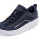 Slipper & Schnürschuhe - Aerosoft-Walker-Schnürschuhe mit auswechselbarer Weichschaum-Einlegesohle – Farbe MARINE – Ansicht 1 Slipper & Schnürschuhe - Aerosoft-Walker-Schnürschuhe mit auswechselbarer Weichschaum-Einlegesohle, in Größe 037 bis 045, in Farbe BEERE – Farbe MARINE – Ansicht 1