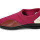 Sandaletten & Pantoletten - Bequeme Clogs aus Stretchmaterial mit elastischem Einschlupf – Farbe BORDEAUX – Ansicht 1 Sandaletten & Pantoletten - Bequeme Clogs aus Stretchmaterial mit elastischem Einschlupf, in Größe 036 bis 042, in Farbe MARINE – Farbe BORDEAUX – Ansicht 1