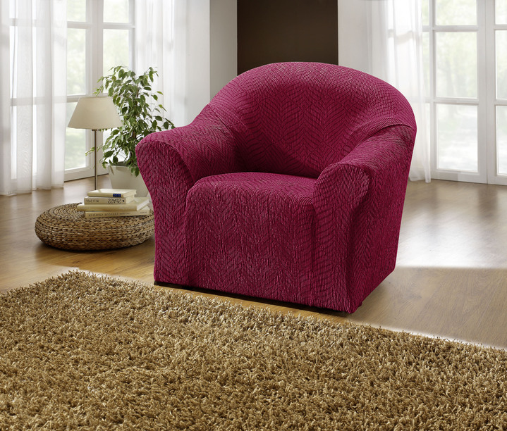 Wohnaccessoires - Stretchbezüge, in Größe 101 (Sesselbezug) bis 114 (Sitzflächen-Bezug), in Farbe CREME Ansicht 23